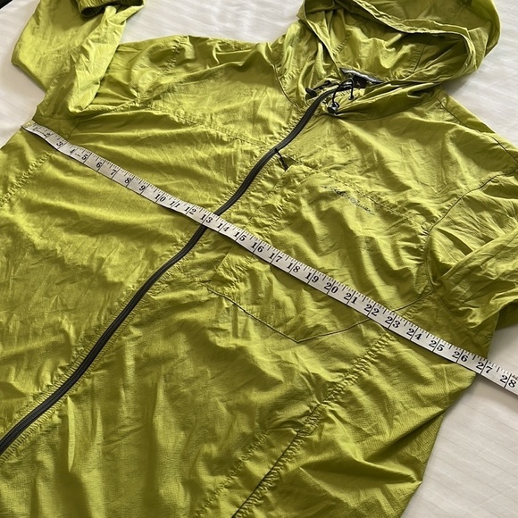 Eddie Bauer Packable Windbreaker Jacket Ultra Lightweight Nylon Hooded XL - Picture 11 of 15